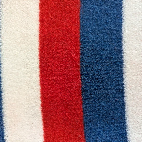 Washcloth Set- Red, White, and Blue Striped - Picture 4 of 4